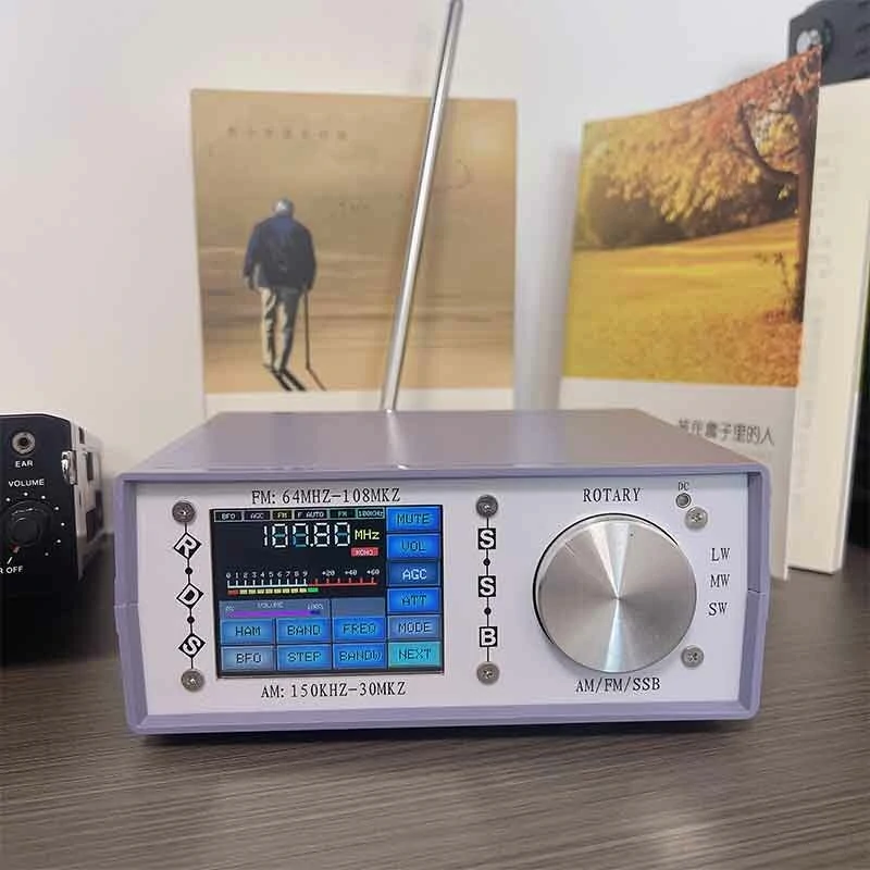 SI4732 DSP Radio Receiver - 2.8 Inch Touchscreen | FM/LW/MW/SW/SSB | 4000mAh Battery & Type-C - Image 2