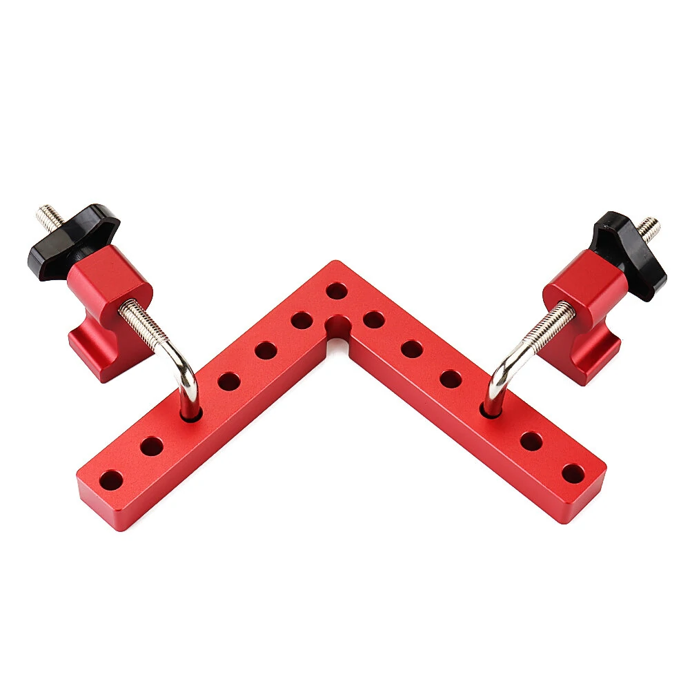 VEIKO Woodworking Clamping Square - 2 Set L-Shaped Splicing Fixture & Ruler Tool - Image 3