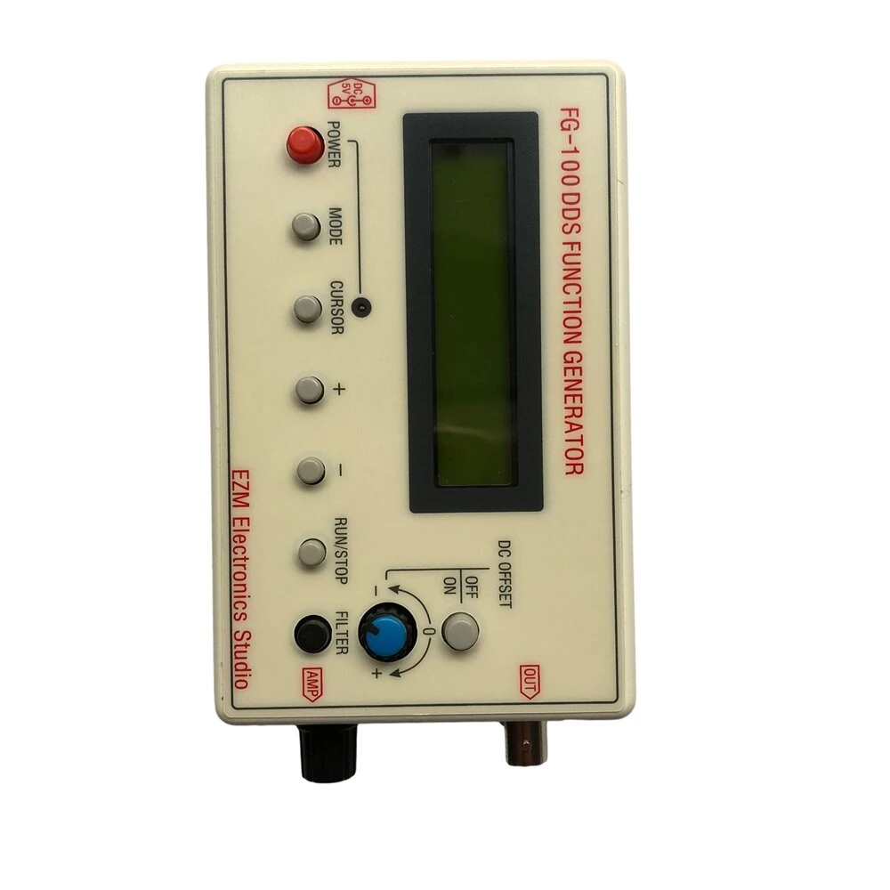 FG-100 DDS Function Signal Generator | 1Hz-500KHz | Sine Triangle Square Wave - Image 3