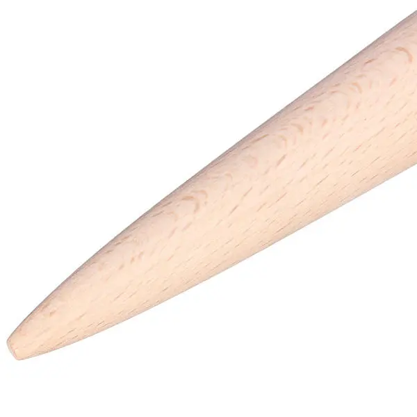 DANIU 3Pcs Round Wood Edge Burnisher - Multi-Size Leather Craft Slicker Tool - Image 5
