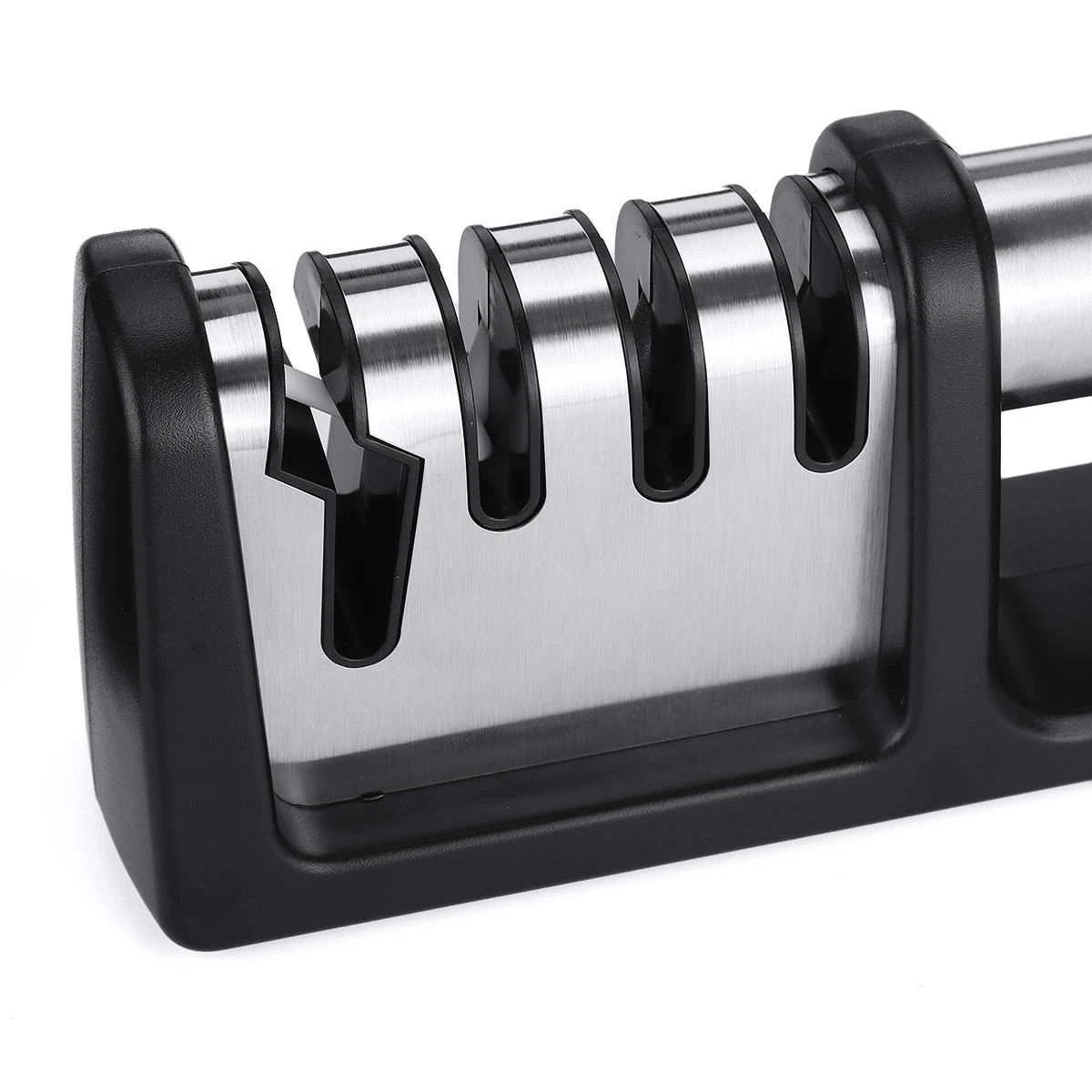 Tungsten Steel 4-Stage Blade Sharpener | Kitchen Knife Sharpening Stone - Image 5
