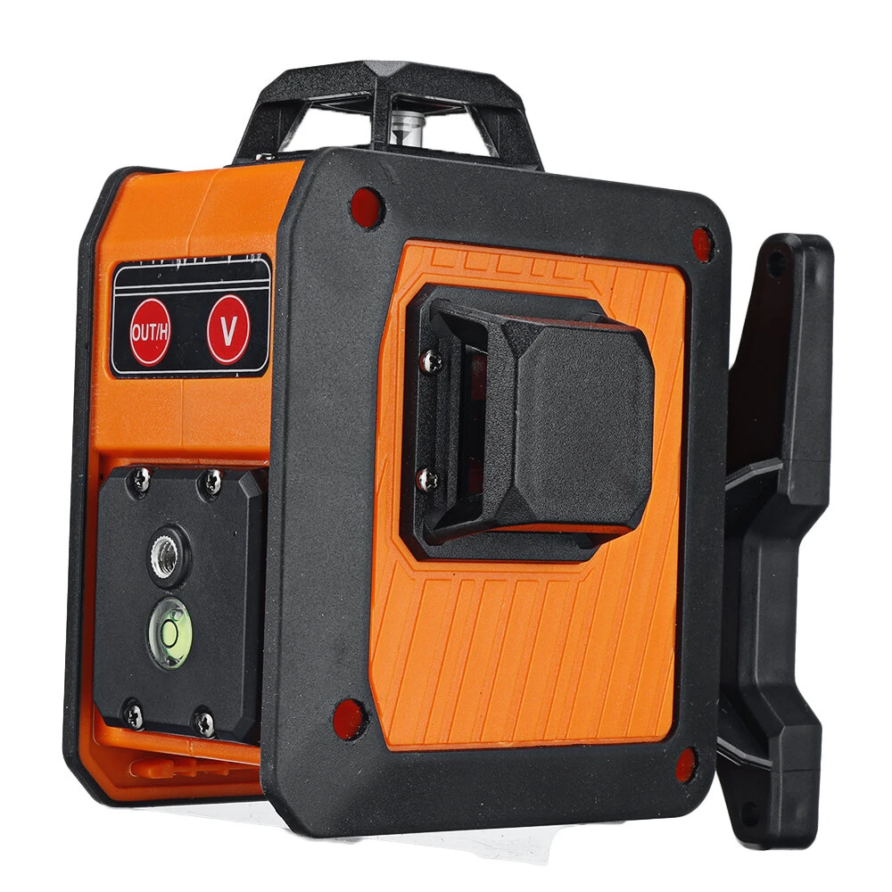 3D 12-Line Green Laser Level | 360° Horizontal & Vertical Cross | Remote Control - Image 3