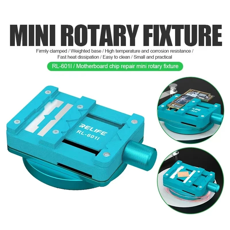 RL-601I Motherboard Chip Repair Fixture - 360° Rotatable, High Temp Resistance & Stable Weighted Base - Image 2