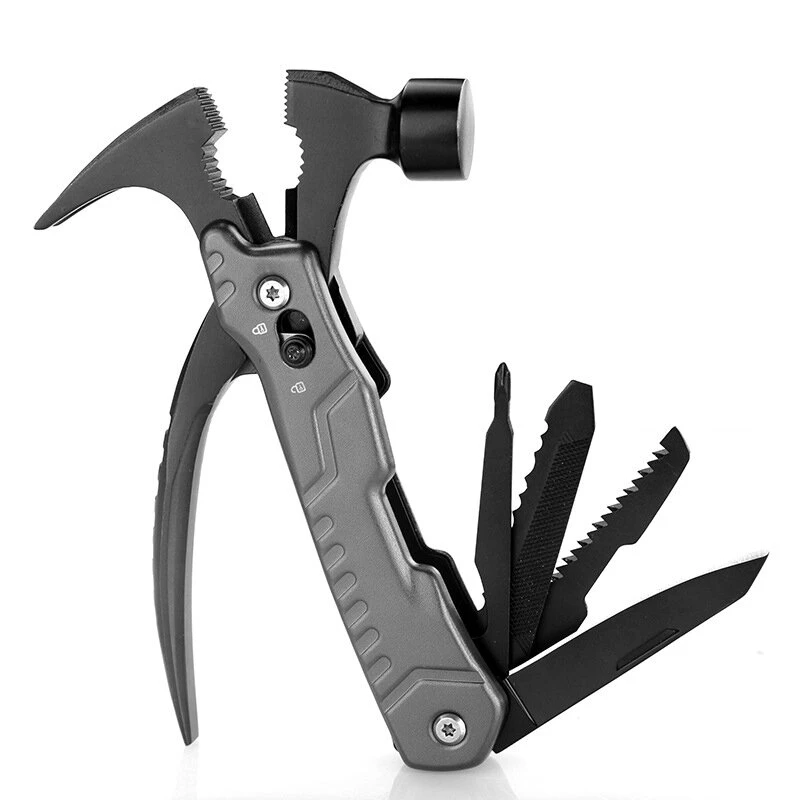 Multi-functional Claw Hammer - Stainless Steel Head & Aluminum Handle - Image 3