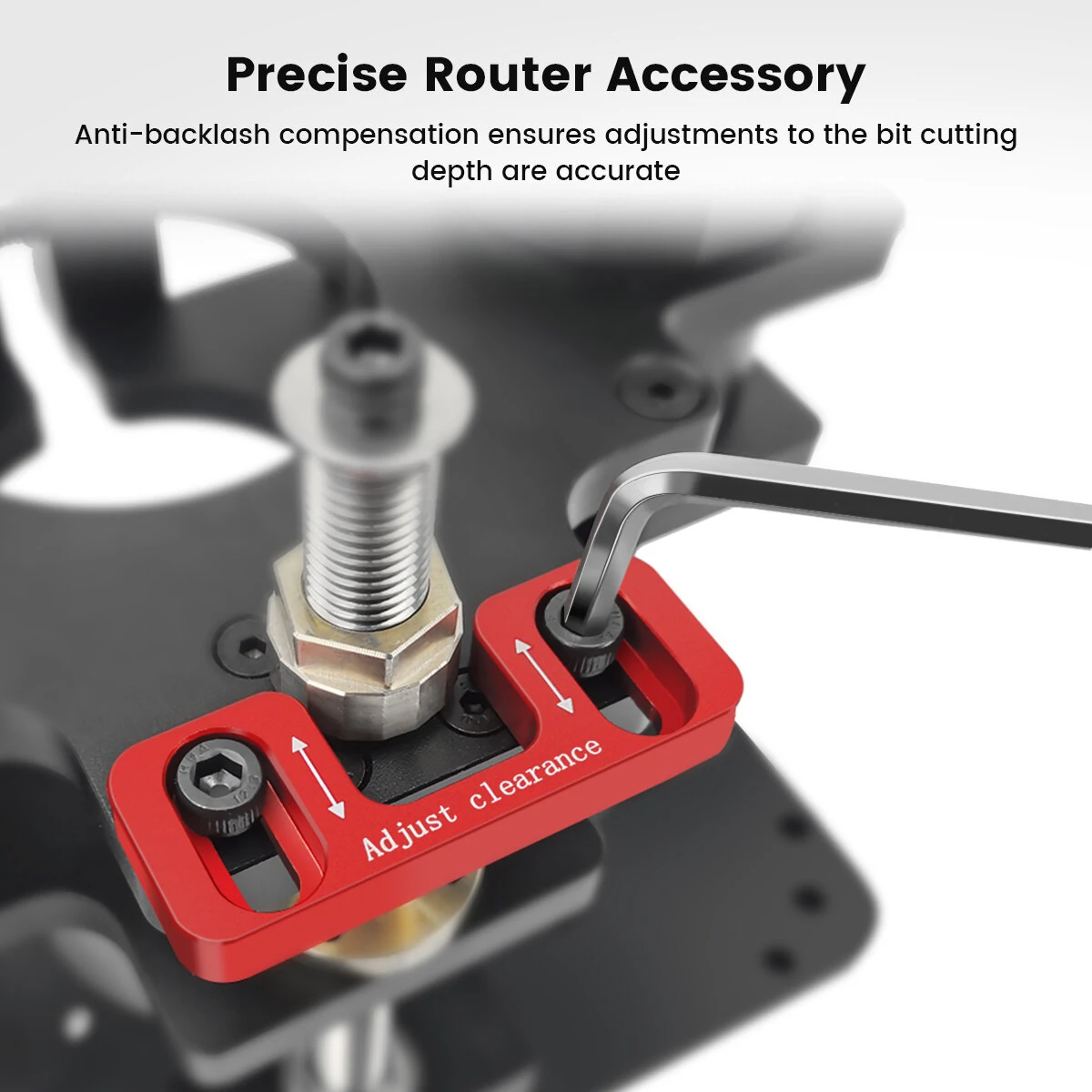ENJOYWOOD GD7 PRO Router Lift - 65mm/69mm Wood Router Plate for Precision Table Setup - Image 5