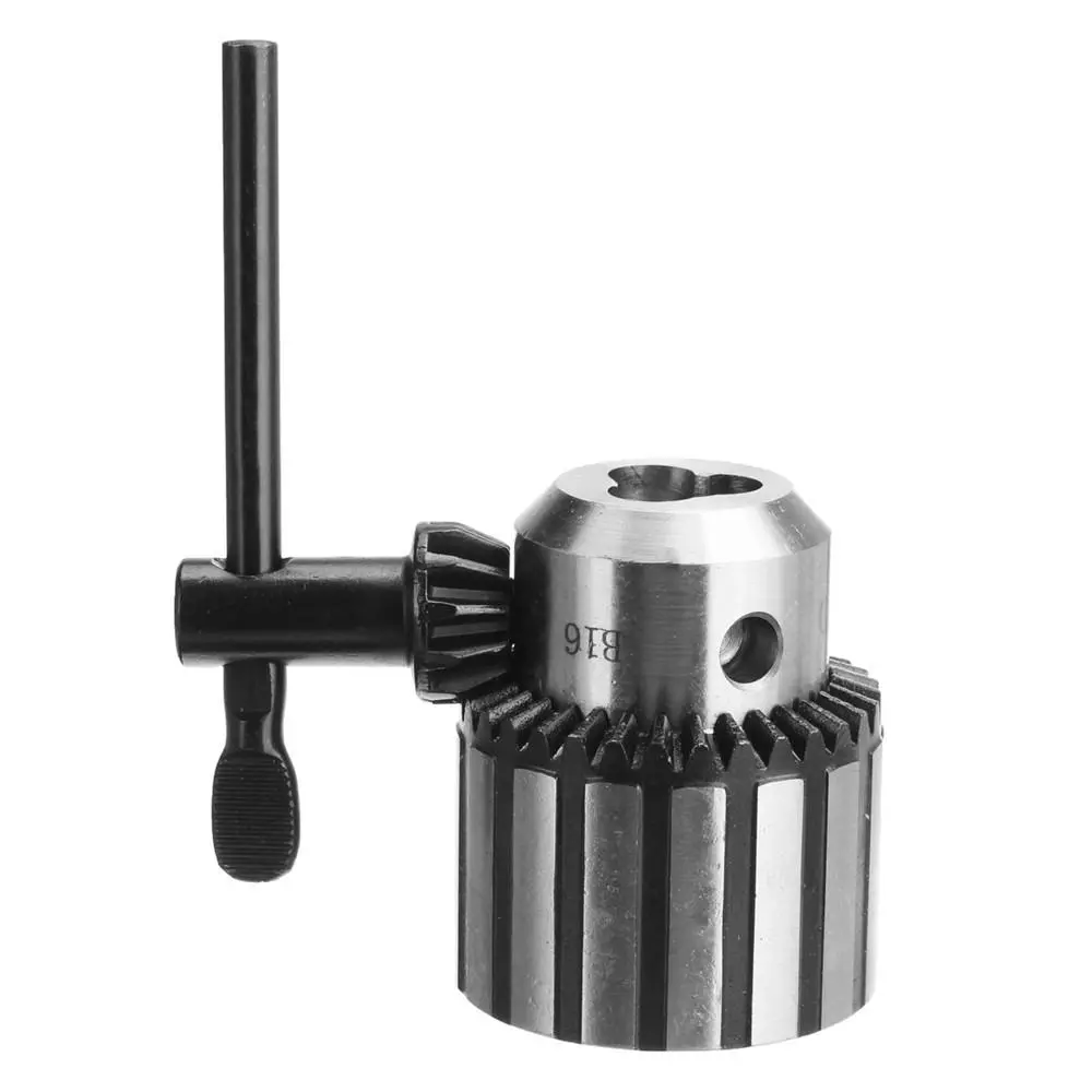 B16 Key Type Lathe Drill Chuck - 0.5-13mm Capacity | Taper Mount Tool - Image 5