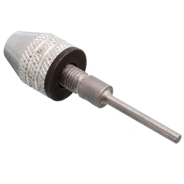 Mini Keyless Drill Chuck Adapter for Dremel - 0.3-4mm Capacity with 3mm Rod - Image 2