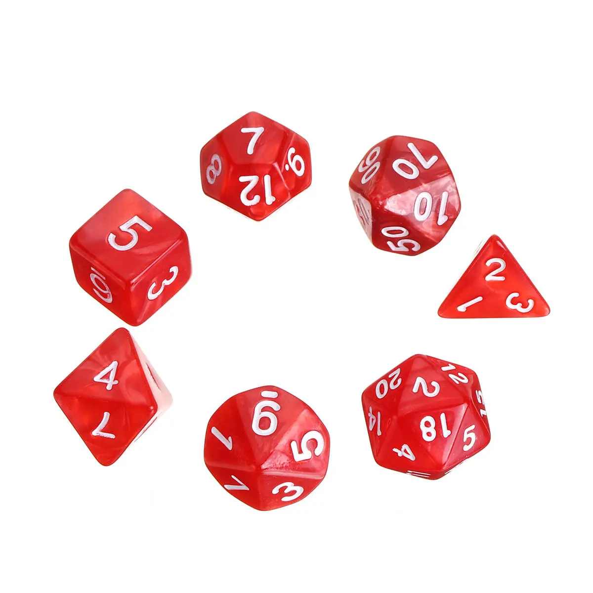 Polyhedral Dice Set Holder - Purple PU Leather Tray for RPG Dice | EDC - Image 4
