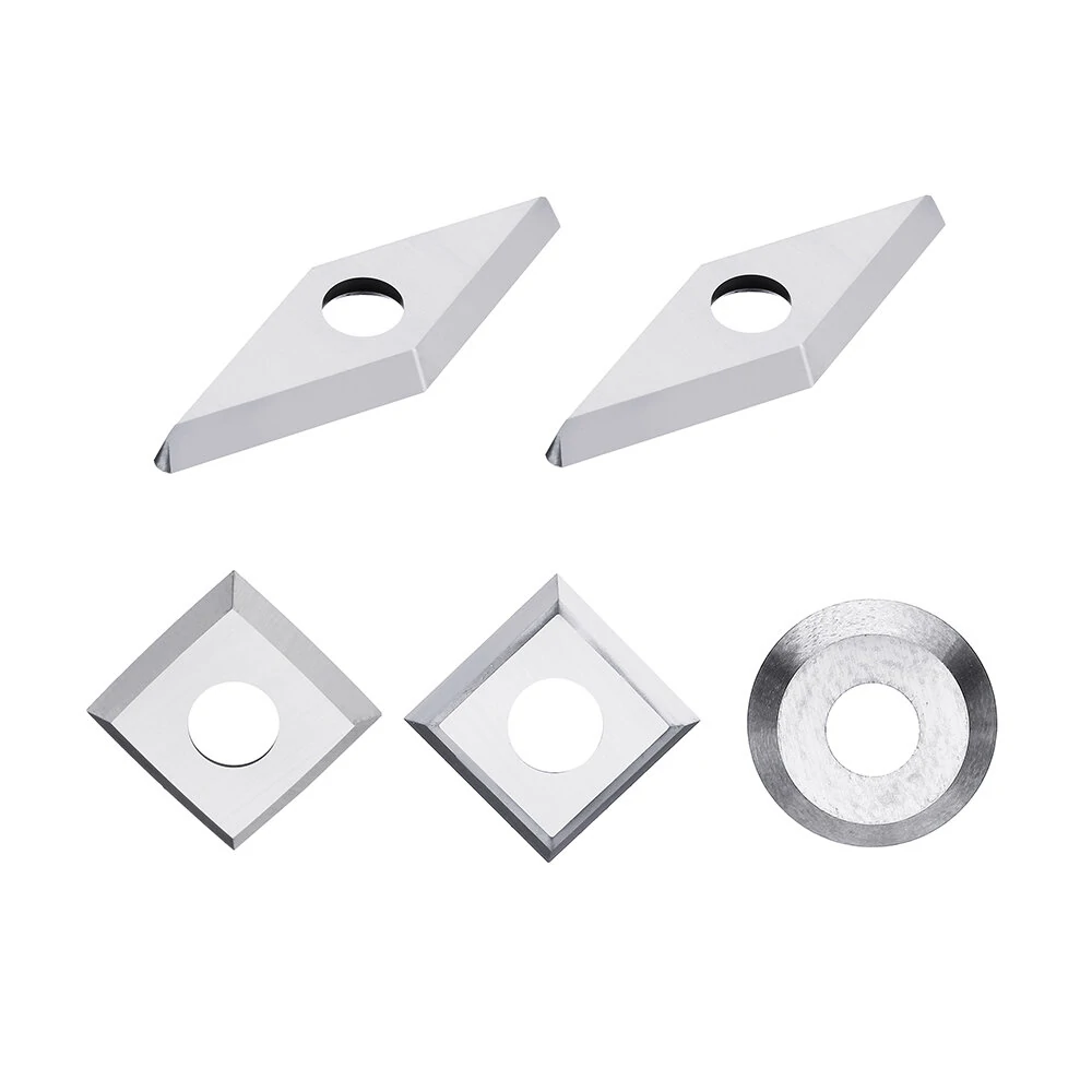 10pcs Wood Carbide Insert Cutters | Wood Turning Lathe Tool for Woodworking - Image 4