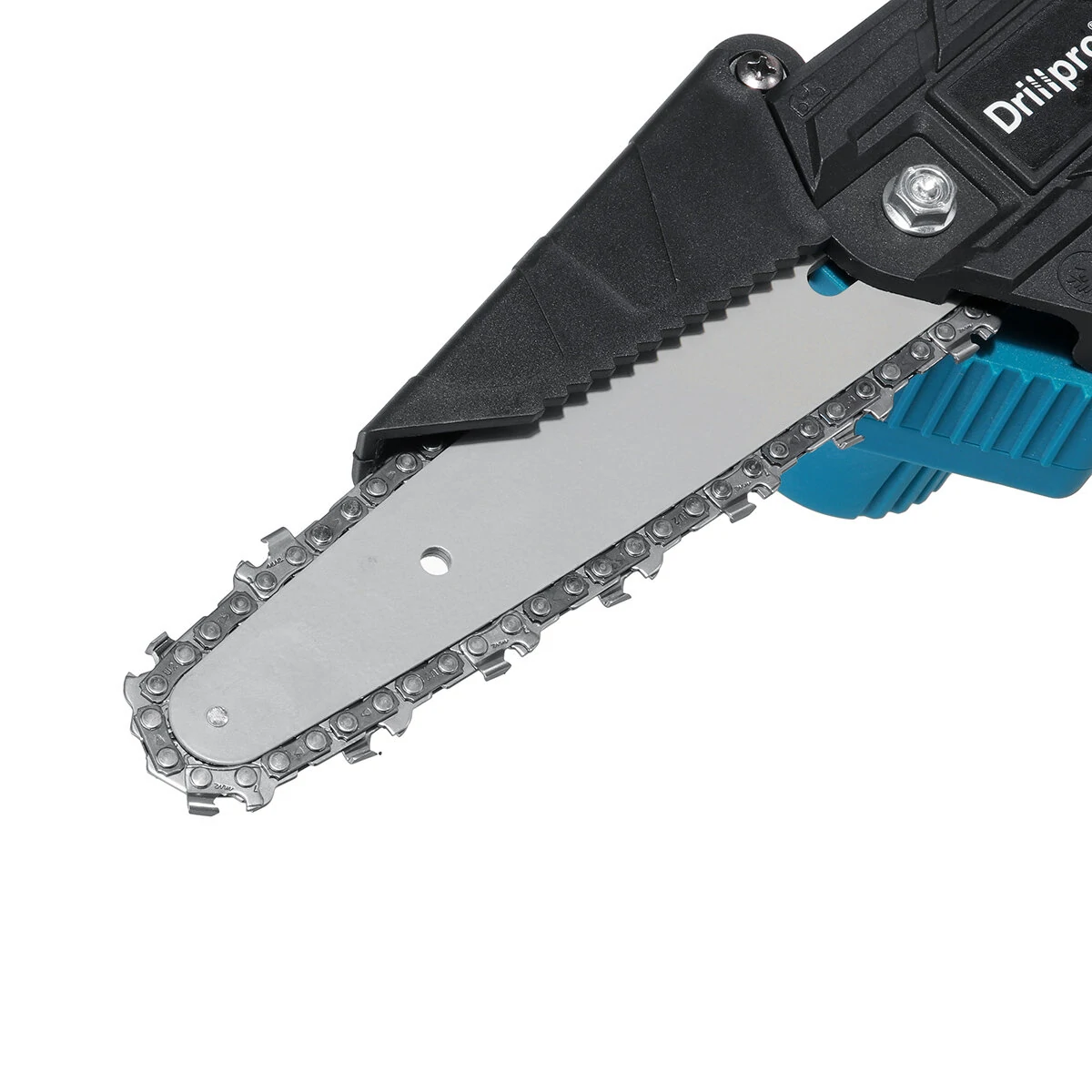 Drillpro 6 Inch Electric Chain Saw - Portable One-Hand Saw for Makita 18V Battery - Image 5