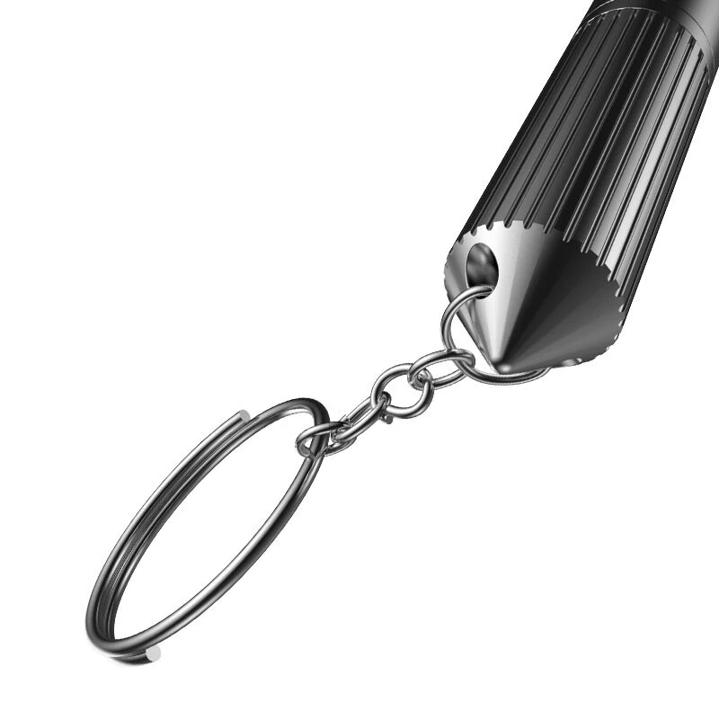 Multifunctional Mini Knife Tool - Flint Fire Starter & Whistle | Portable Outdoor Keychain - Image 4