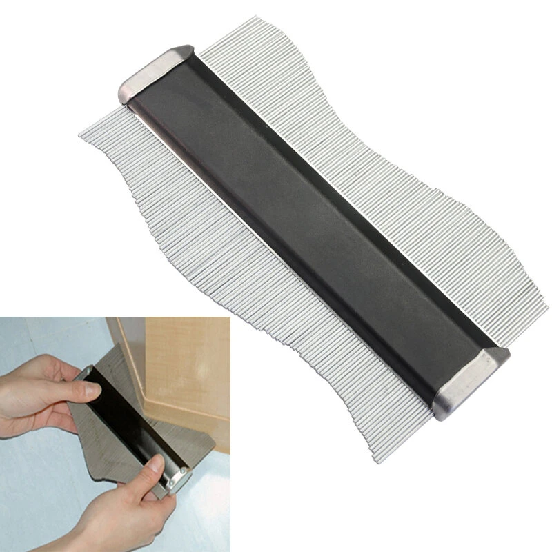 Contour Gauge - 6 Inch Clear Metal Shape Duplicator | Professional Tiling Tool - Image 3