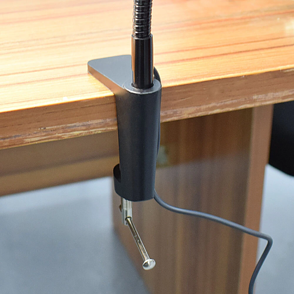 Black USB Magnifying Glass with 42 LED Lights | 3X Magnifier & Flexible Desk Lamp - Image 5