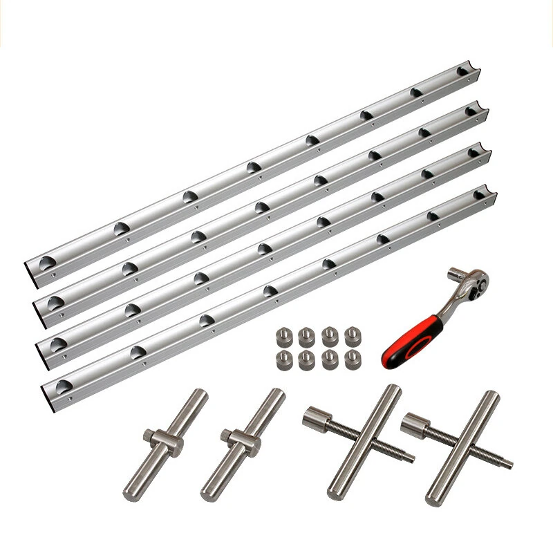 ENJOYWOOD 4-Way Panel Clamp for Cabinet Doors, Table Tops & Cutting Boards - Image 2
