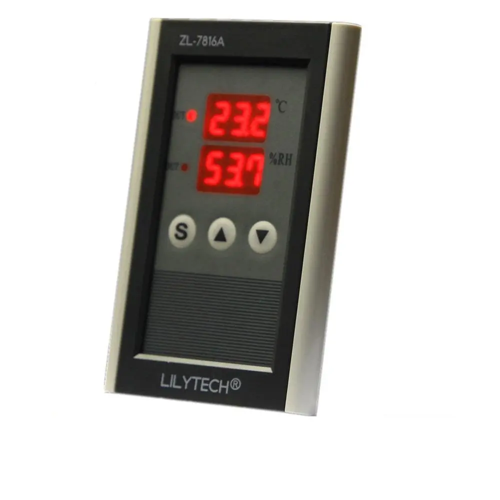 ZL-7816A 12V Digital Thermometer Hygrometer - Temperature & Humidity Meter for Incubator - Image 2