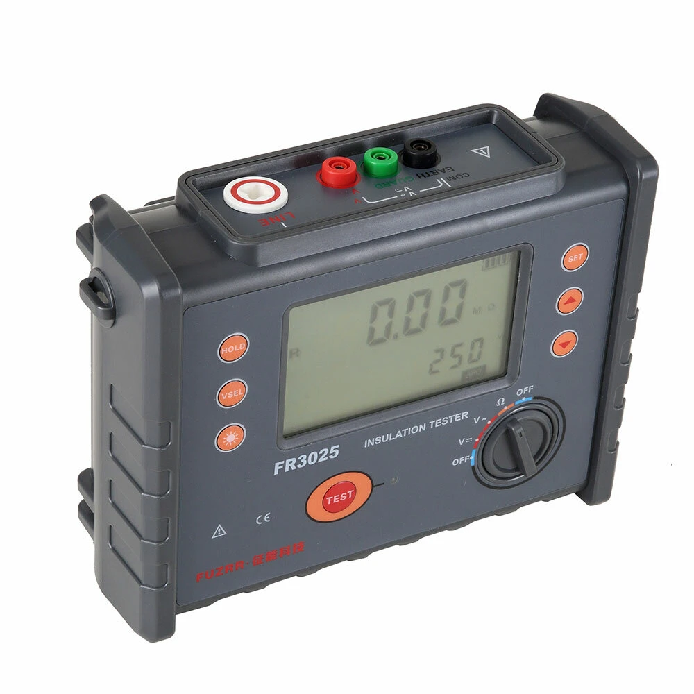 Megger FR3025 Insulation Resistance Tester - 2500V 200GΩ Megohmmeter - Image 3