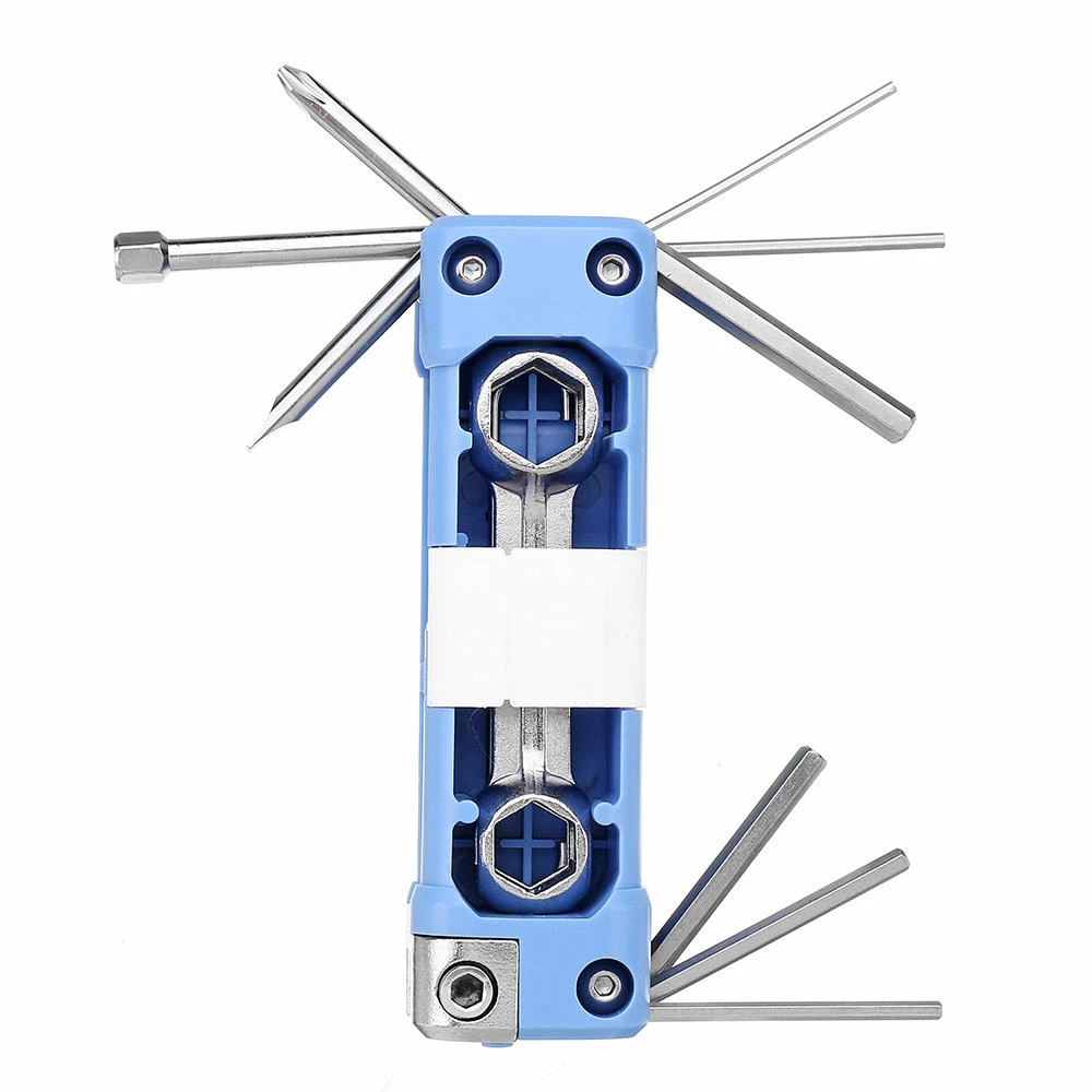 Multifunctional Bicycle Tire Repair Tool - Portable Combination Wrench for Fix & Maintenance - Image 5