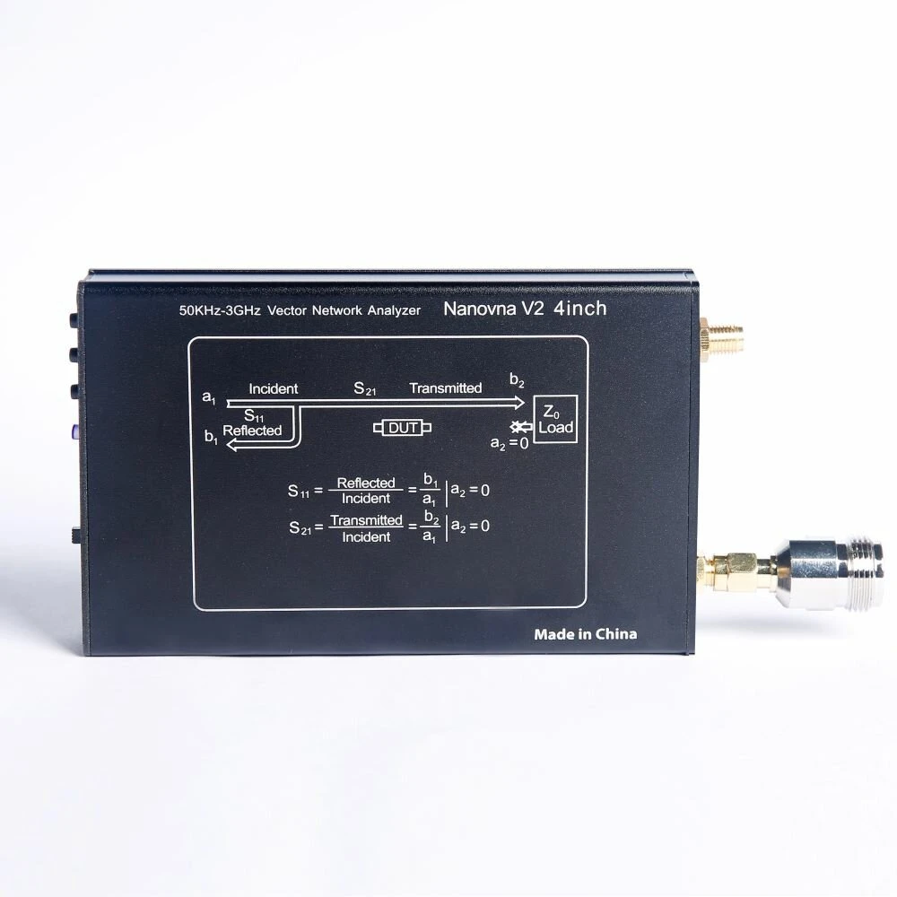 NanoVNA V2 3GHz Vector Network Analyzer | 4 Inch LCD Display | HF VHF UHF Antenna Analyzer - Image 4