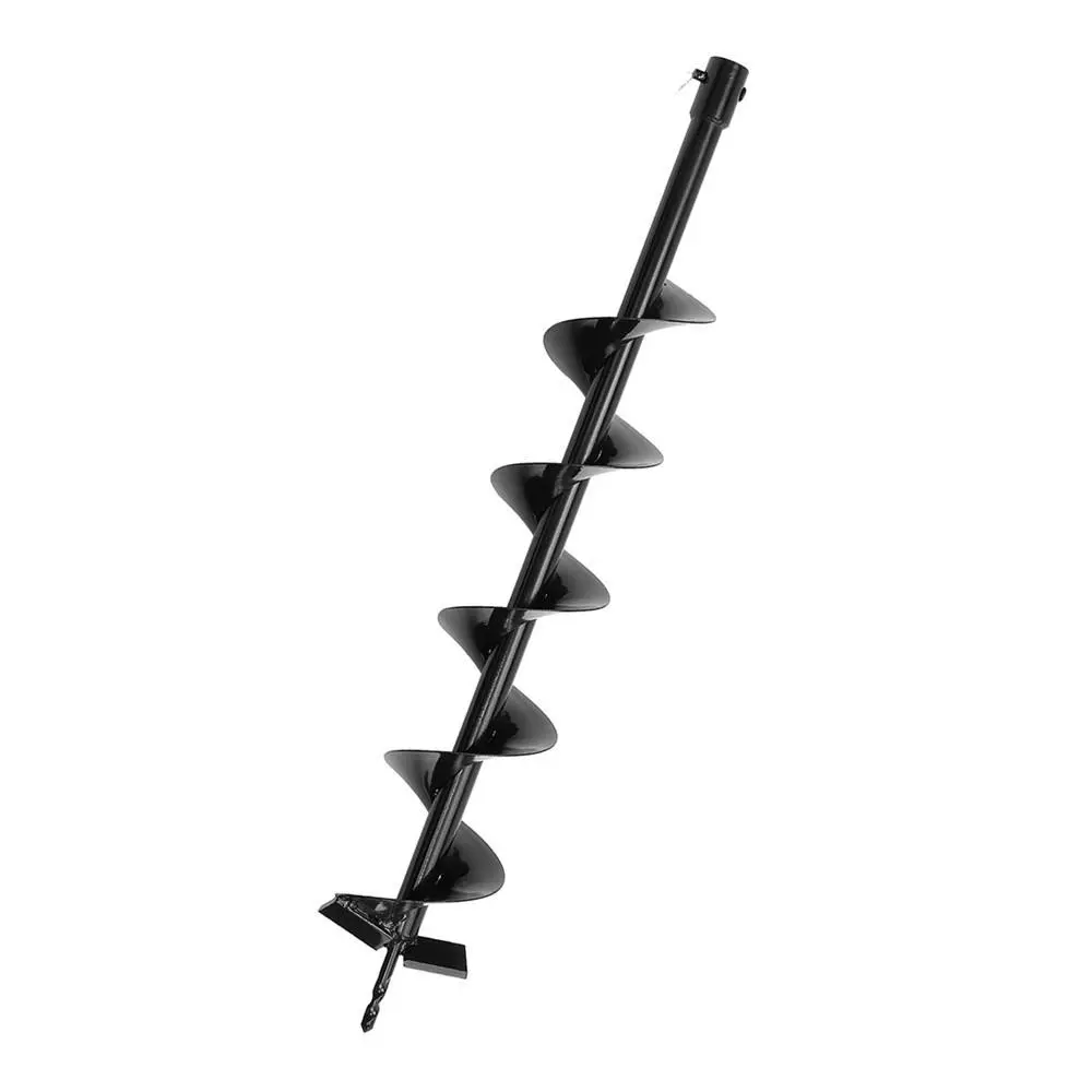Single Blade Auger Drill Bit - 800mm 120-250mm Petrol Post Hole Digger for Garden Planting - Image 4