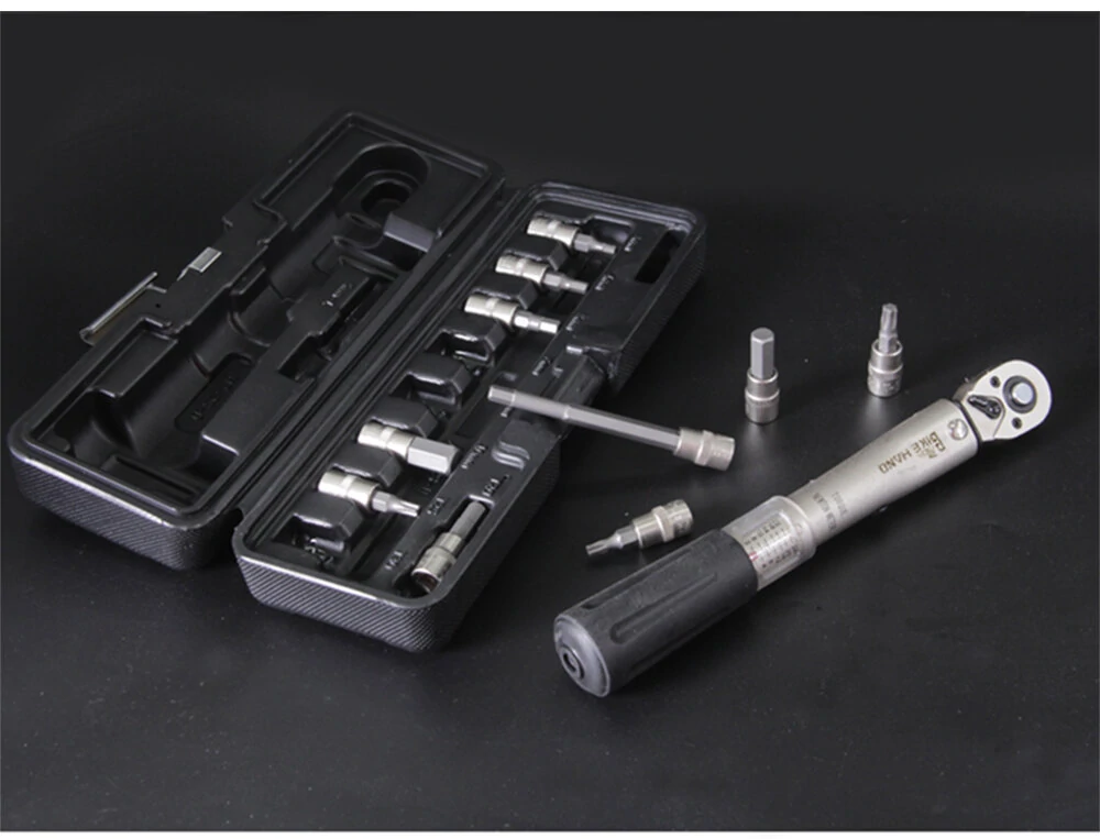 BIKEHAND YC-617-2S Bicycle Torque Wrench & Allen Key Tool Set | Professional Bike Repair Kit - Image 4