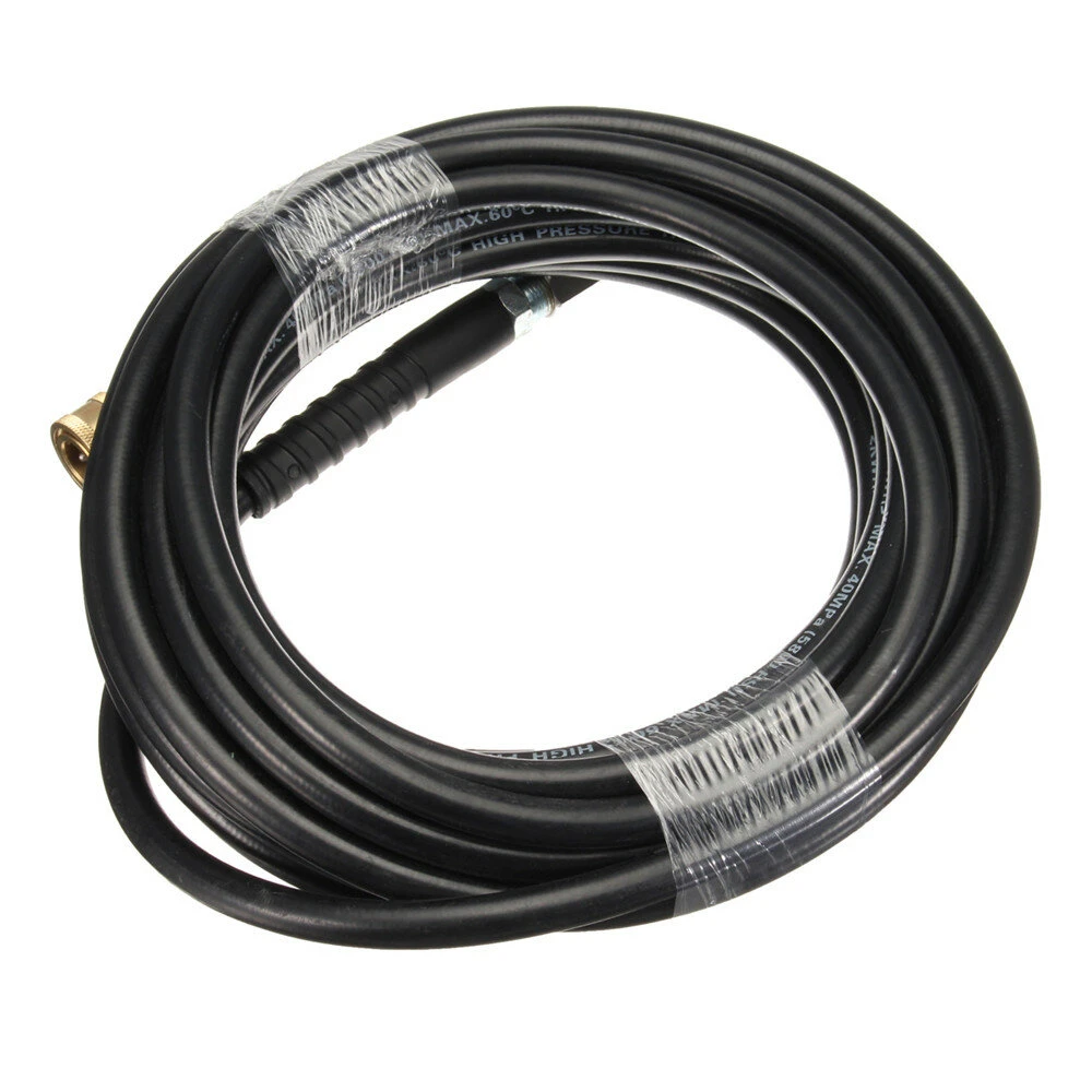 30m 5800PSI High Pressure Washer Hose | 3/8 Quick Connects Extension - Image 4