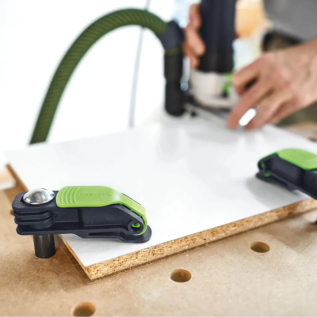 Festool MFT-HZ 80 Lever Clamp - 20mm Bench Dog Hold Down - One-Hand Operation - Image 5