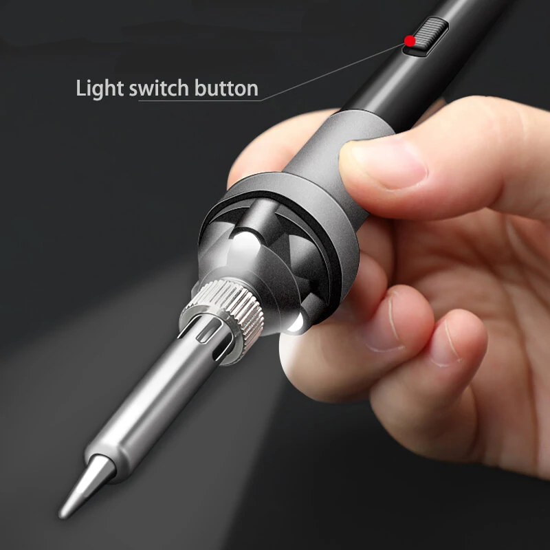 Luotie Constant Temperature Electric Iron Set - Adjustable Industrial Grade Welding Pen - Image 5