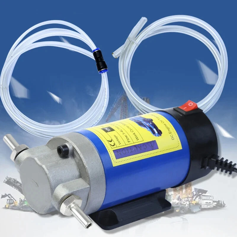 12V/24V Electric Oil Transfer Pump - 1-4L/min for Car Motor Oil & Diesel - Image 5