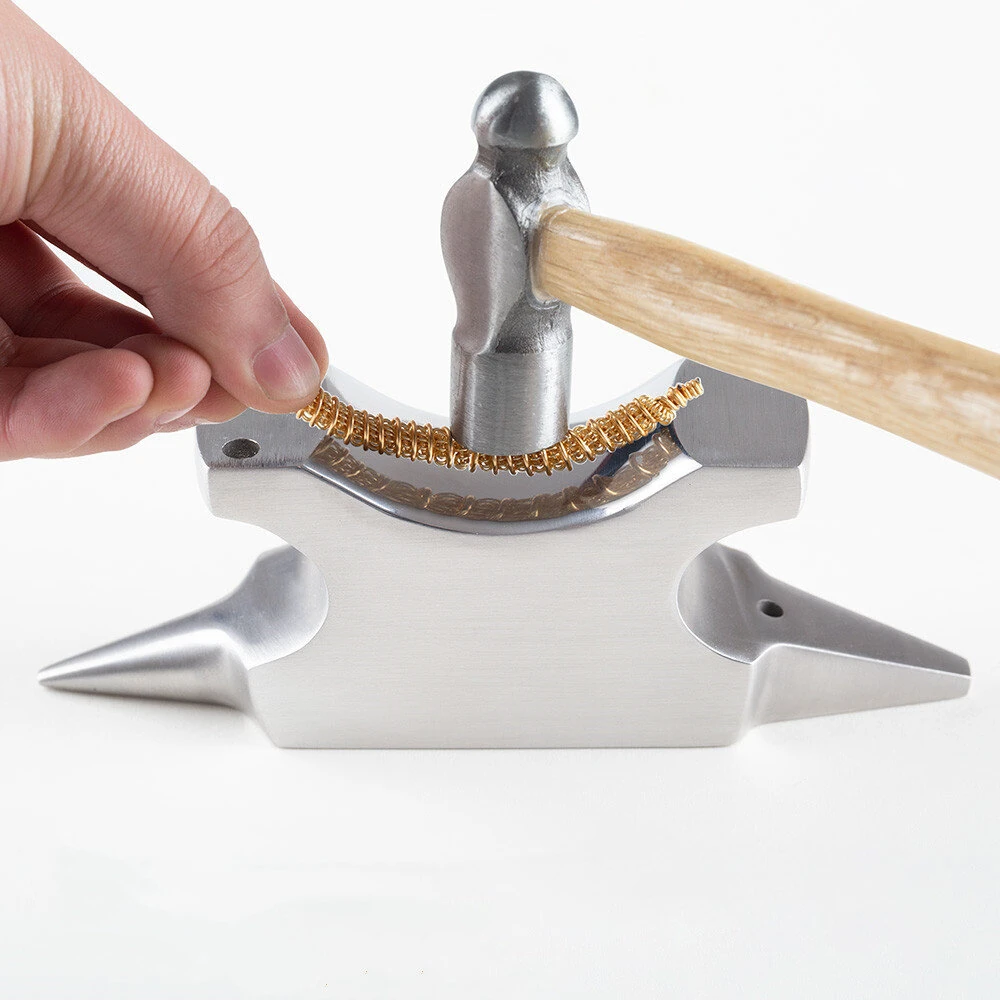 Stainless Steel Horn Anvil Bench Block | Jewelry Making Tool for Wire Bending - Image 5