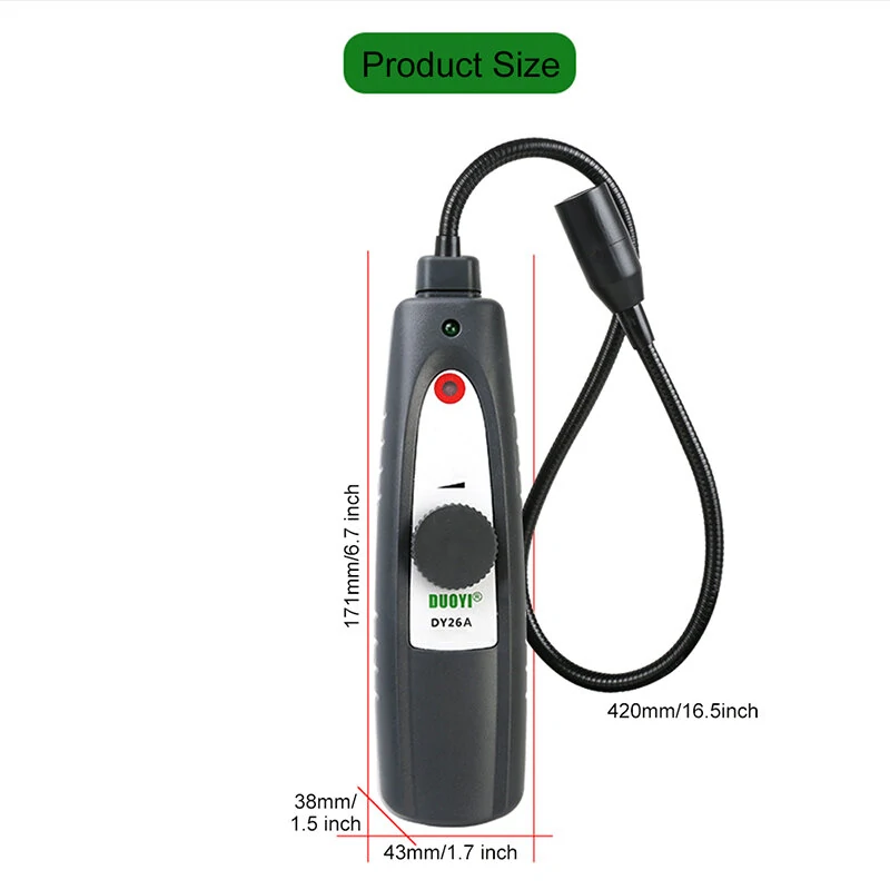 DUOYI DY26A Ultrasonic Leak Tester | Gas Water Pressure Vacuum Detector - Image 5