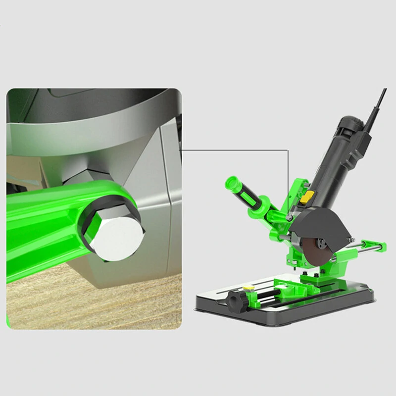 Universal Angle Grinder Stand Bracket - Support for 100 & 125 Grinders | Fixed Pull Rod - Image 5