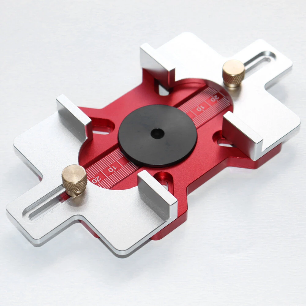 ENJOYWOOD 2-in-1 Router Jig | Adjustable Invisible Fastener & Mortising Template - Image 2