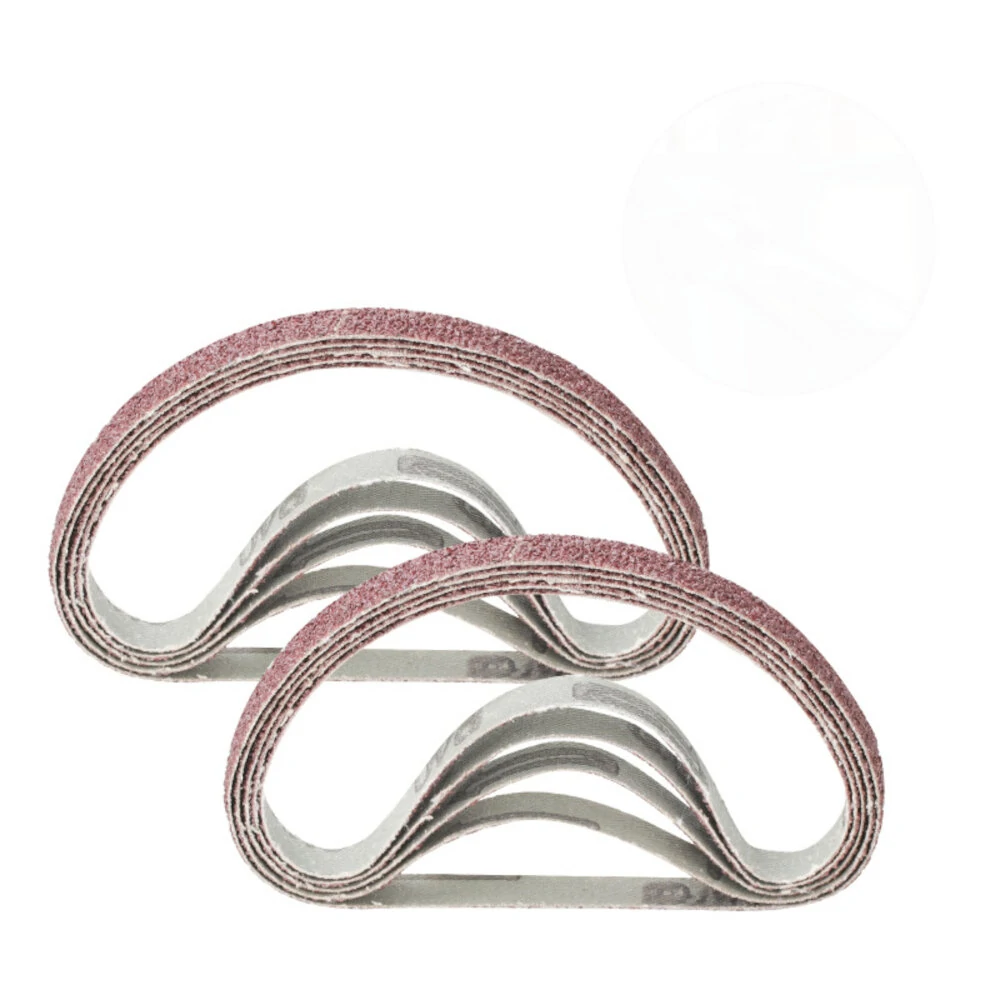 5pcs 10x330mm Sanding Belt | 40 to 120 Grit for Flush Belt & Polishing Machines - Image 5