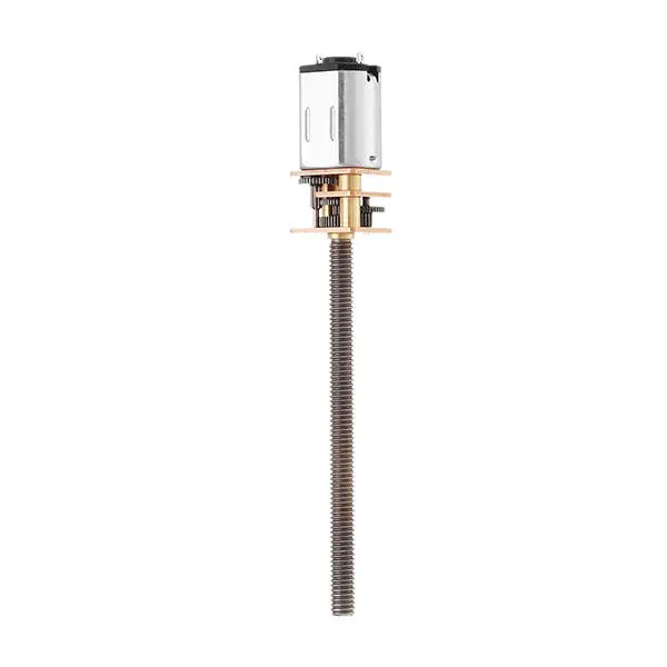 Chihai DC 6V 105rpm Gear Motor - Electric Motor with Threaded Shaft - Image 3