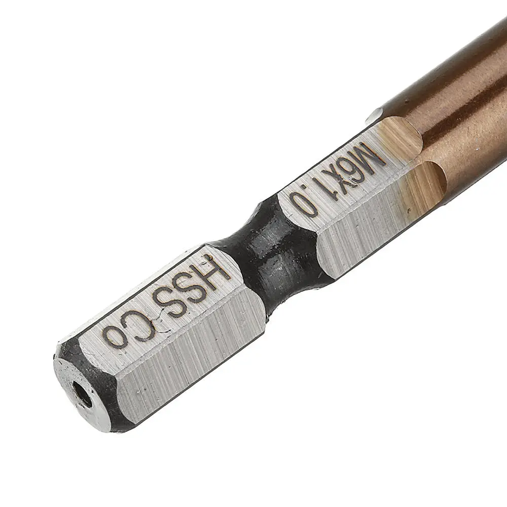 Drillpro M35 Cobalt Drill Tap Bit | M3-M10 HSS Co Countersink & Deburr - Image 5