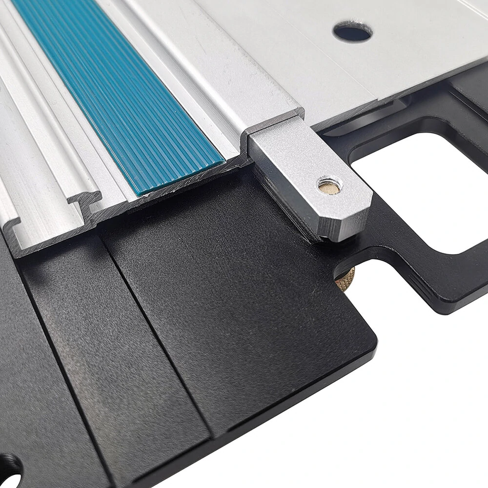 Fonson Aluminum Alloy Mini Track Saw Square - 90 Degree Woodworking Guide Rail - Image 3