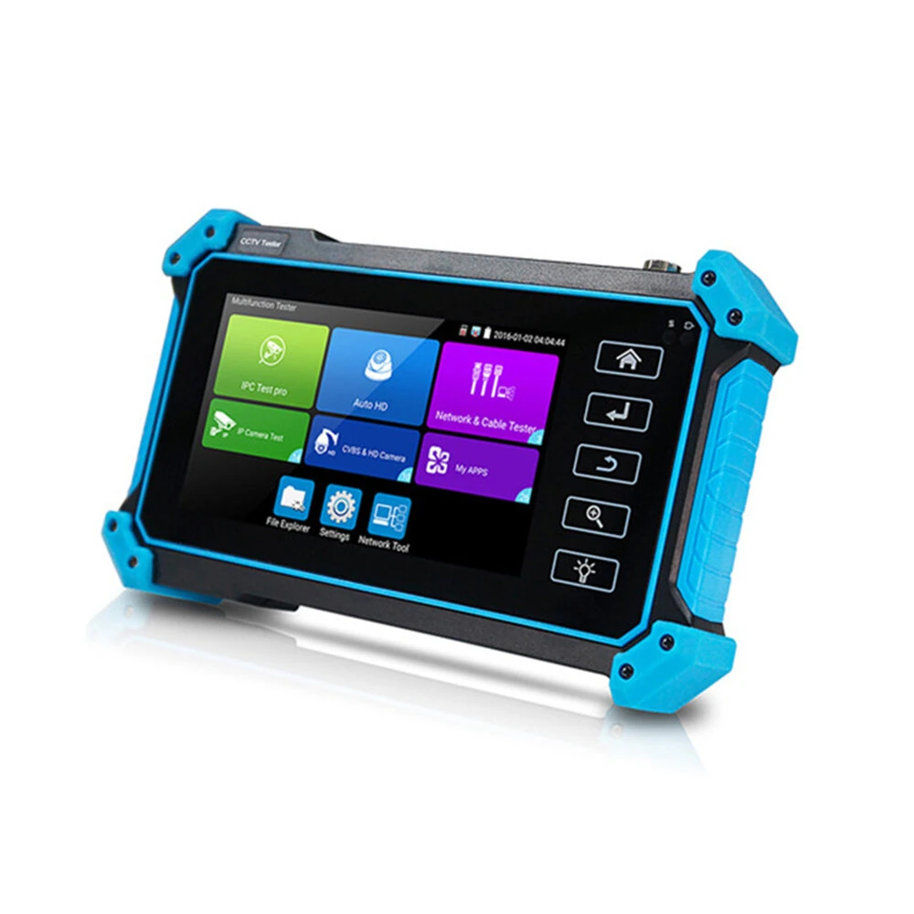 IPC-5100 Plus 5-in-1 CCTV Tester | 4K IP CVI TVI AHD Monitor with POE & VGA Input - Image 3
