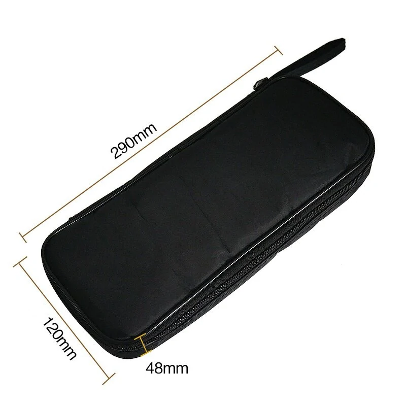 600D Oxford Cloth Multimeter Bag | Water-Resistant Case 205x120x45mm or 290x120x48mm - Image 4