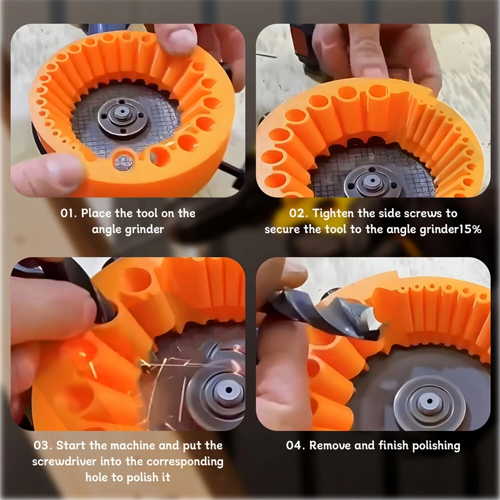 Universal Drill Bit Sharpener | 2-13mm Manual Sharpening Tool | Enhanced Cutting Efficiency - Image 5