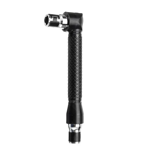 L Shaped Screwdriver Wrench - 1/4 Inch Hex with 10-Piece Bit Set - Image 3