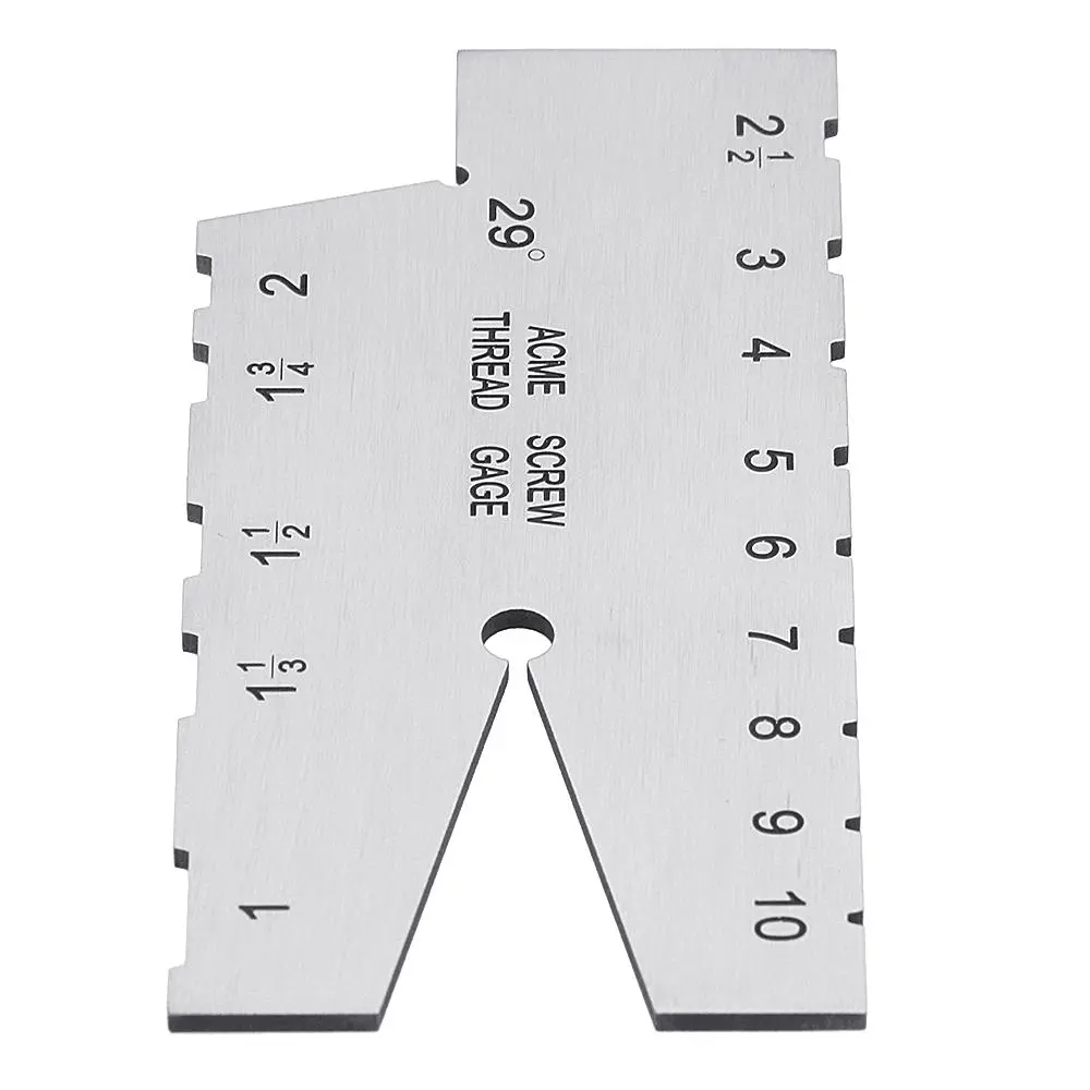 29/30 Degree Screw Thread Gauge - Metric Measuring Tool | Welding Inspection Ruler - Precision Gauge - Image 3