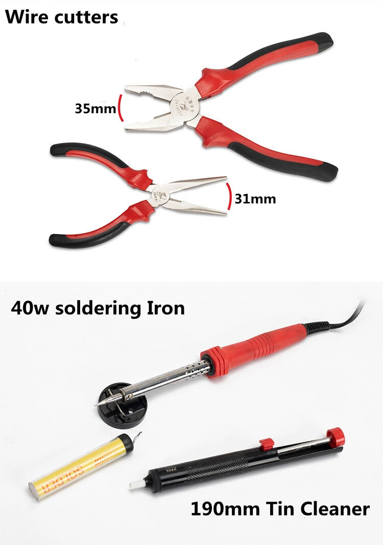 KAFUWELL H2923A 138pcs Electrician Tool Kit | Network & Telecom Pliers | Circuit Repair Tools - Image 4