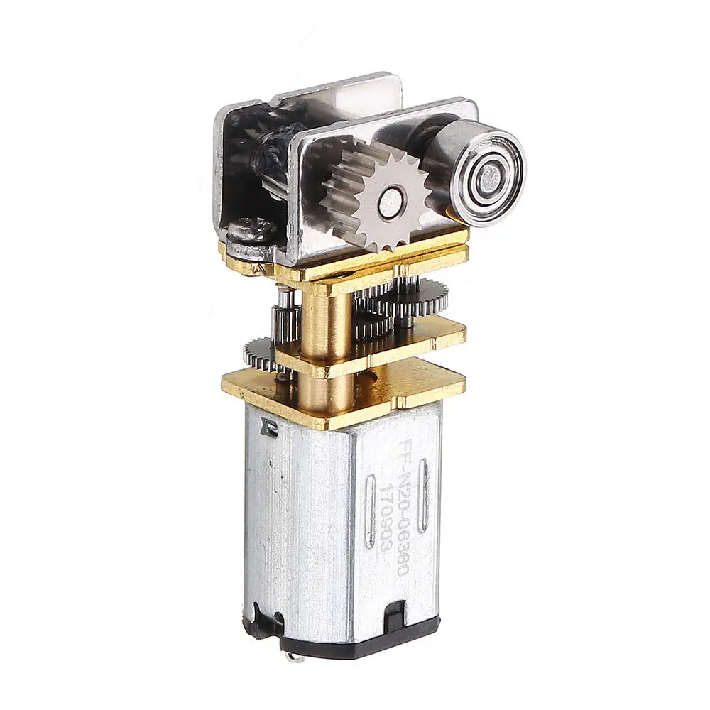 Machifit GM12YN20-3DP DC12V 11RPM Metal Gear Motor | Right Angle Output for 3D Pen - Image 2