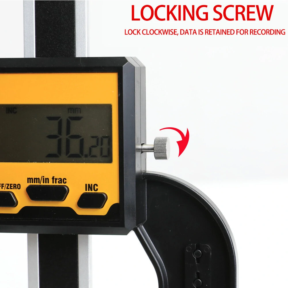 ETOPOO Digital Depth Gauge 0-80MM | 0.01MM Precision LCD Display - Aluminum Alloy Multifunction Tool - Image 2