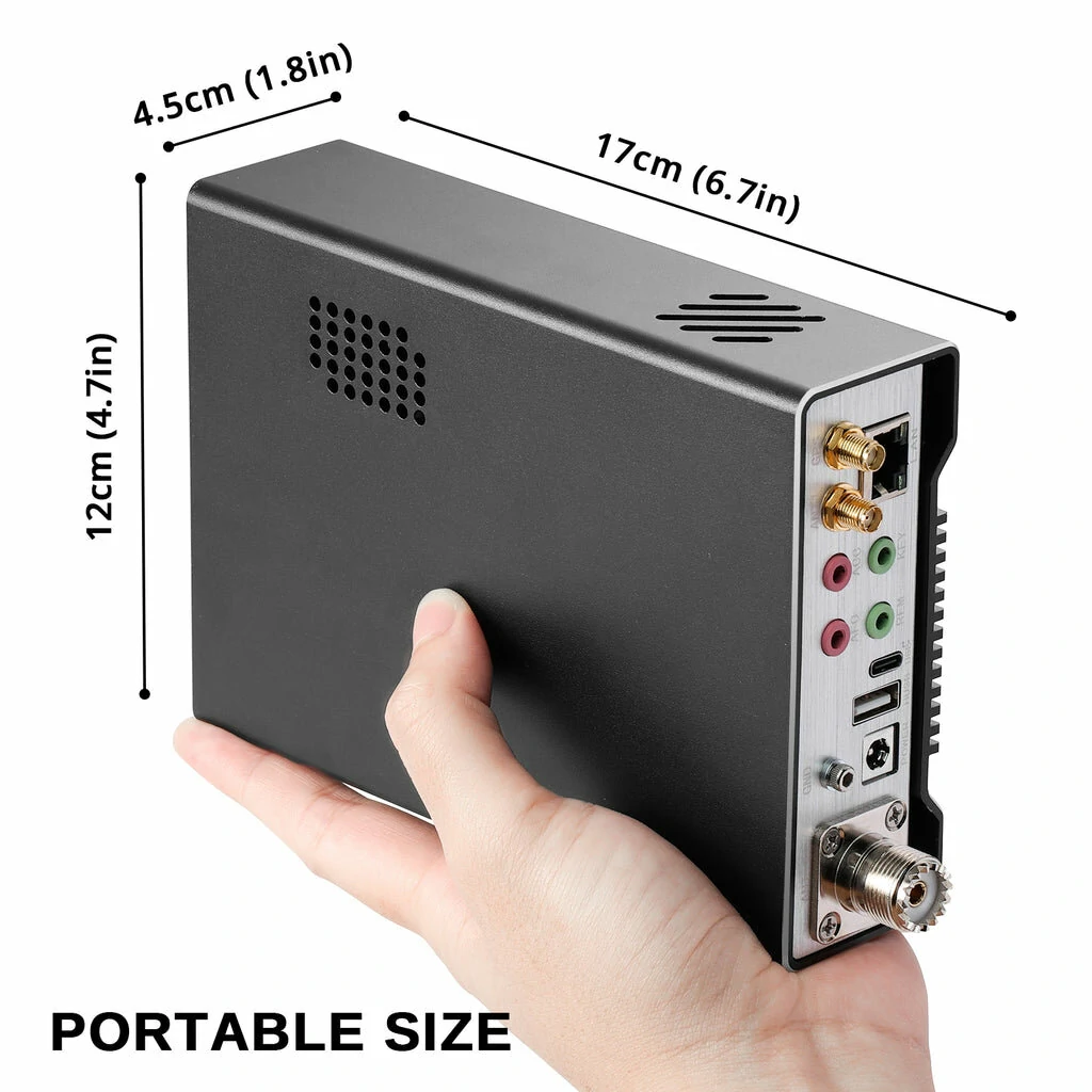 Original Q900 V3 SDR Transceiver | 100KHz-2GHz HF/VHF/UHF | All Mode DMR SSB CW - Image 4