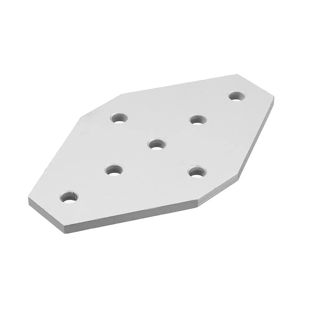 Machifit 7 Hole Corner Bracket for 2020 V-Slot Aluminum Extrusions | CNC Parts - Image 2