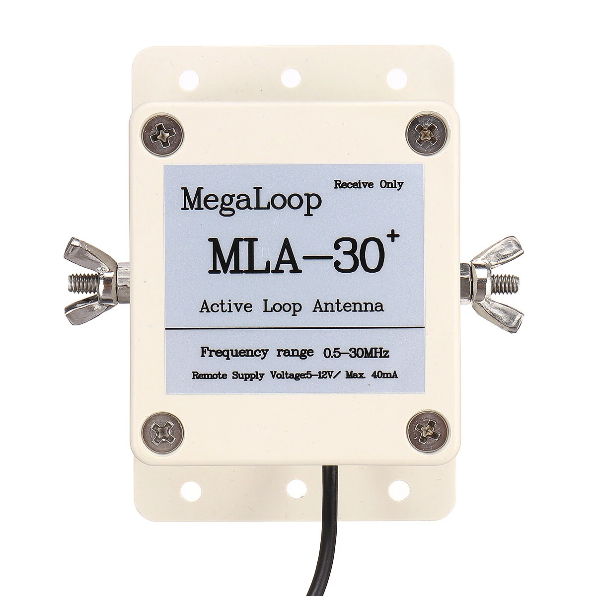 MLA-30+ Active Magnetic Loop Antenna - 500kHz-30MHz for SDR & Shortwave Radio - Low Noise - Image 2