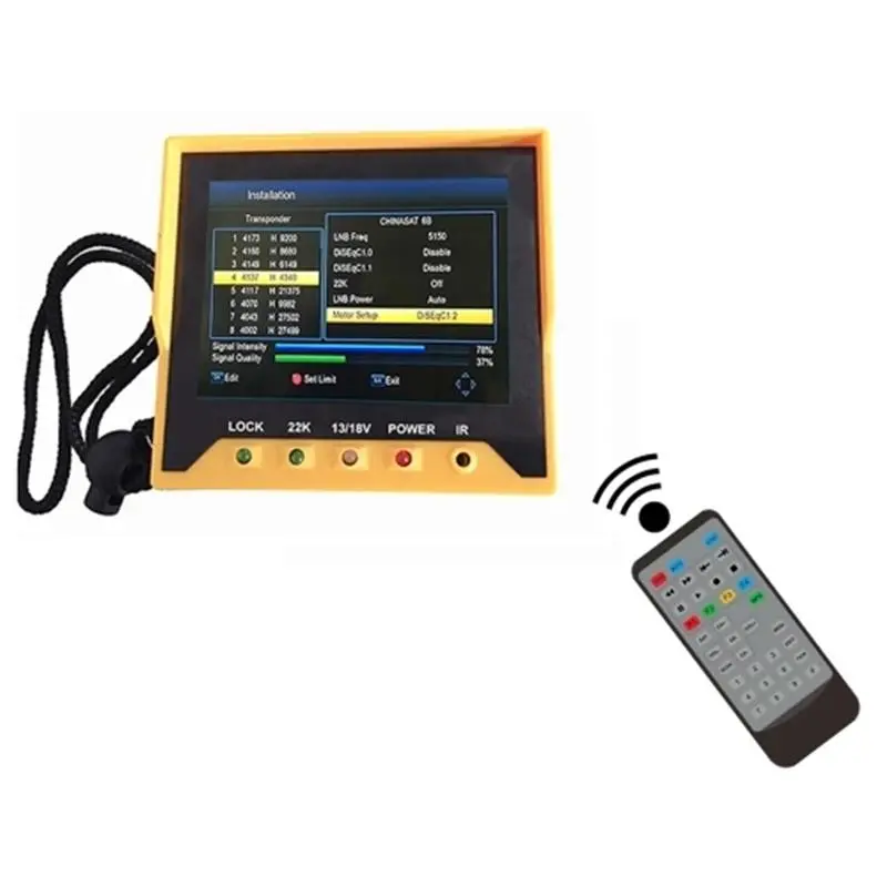 KPT-356H 3.5 Handheld DVB-S/S2 Satellite Finder - LCD TFT Display | Multi-Function - Image 4