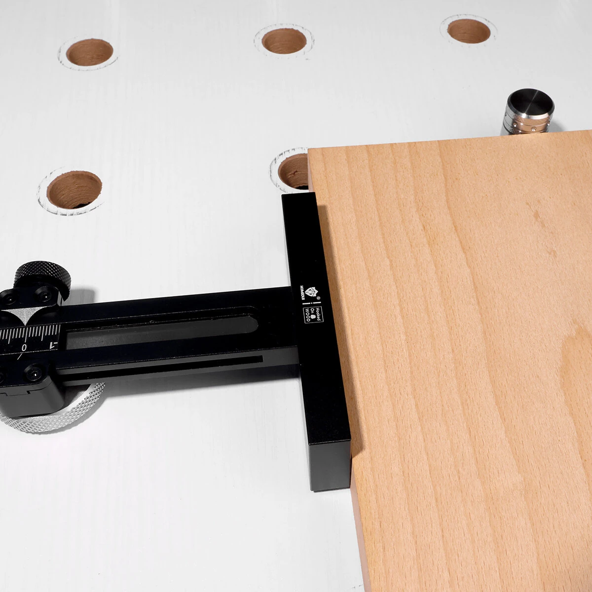 HONGDUI HD30-WZ06 MFT Stop - Woodworking Bench Dog for MFT System | Router Table - Image 3