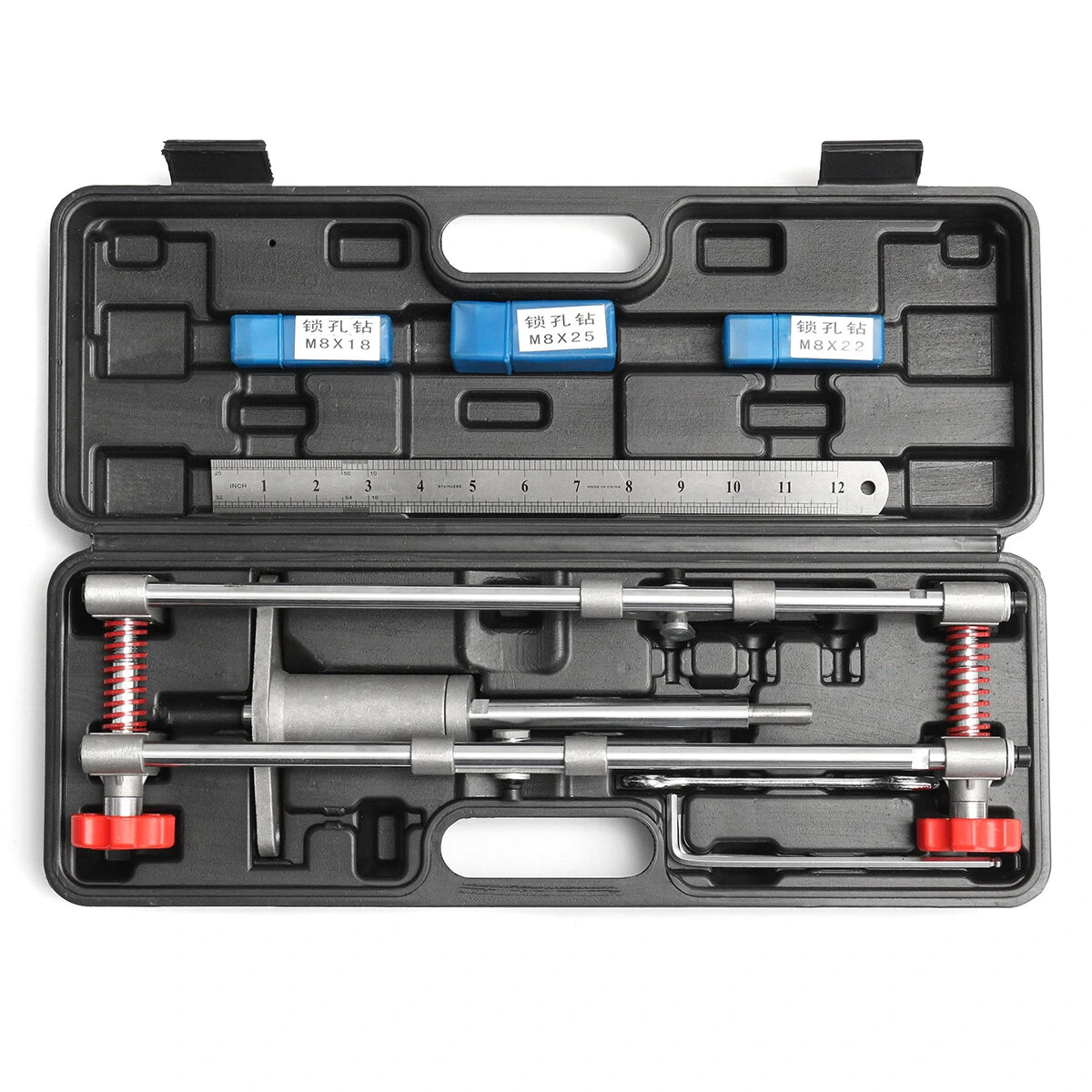 5 Minutes Door Lock Mortiser Jig Kit - 3 Cutters for Easy Installation - Image 3